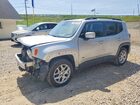 2017 Jeep Renegade Latitude Silver vin: ZACCJBBB8HPF85890