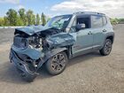 2017 Jeep Renegade Trailhawk Gray vin: ZACCJBCB1HPF12519
