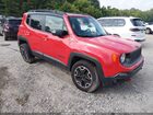 2017 Jeep Renegade Trailhawk Красный vin: ZACCJBCB6HPF30322