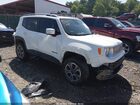 2016 Jeep Renegade Limited White vin: ZACCJBDT2GPE23998