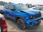 2020 Jeep Renegade Jeepster 4x4 Blue vin: ZACNJBAB7LPL87785