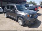 2020 Jeep Renegade Latitude 4x4 Gray vin: ZACNJBBB5LPL40804
