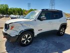 2019 Jeep Renegade Trailhawk White vin: ZACNJBC1XKPK02843