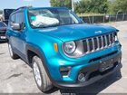 2021 Jeep Renegade Limited 4x4 Бирюзовый vin: ZACNJDD10MPM26541