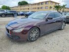 2016 Maserati Ghibli Maroon vin: ZAM57XSA0G1173811