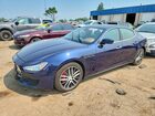 2018 Maserati Ghibli S Синий vin: ZAM57YTAXJ1286239