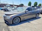 2017 Alfa Romeo Giulia Ti Q4 Gray vin: ZARFAEEN6H7528692