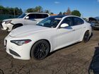 2019 Alfa Romeo Giulia Ti White vin: ZARFAMBN5K7602514