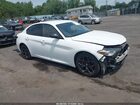 2021 Alfa Romeo Giulia Awd White vin: ZARFANAN6M7646547