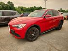 2018 Alfa Romeo Stelvio Red vin: ZASFAKANXJ7B76745