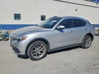 2018 Alfa Romeo Stelvio Ti Silver vin: ZASFAKBN1J7B97630