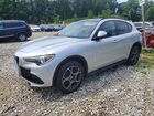 2018 Alfa Romeo Stelvio Sport Gray vin: ZASFAKPN1J7B92565