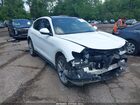 2018 Alfa Romeo Stelvio Sport Awd Белый vin: ZASFAKPN7J7B86964
