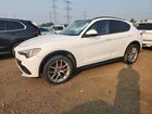 2018 Alfa Romeo Stelvio Sport White vin: ZASFAKPN9J7B78607