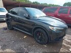 2019 Alfa Romeo Stelvio Sport Rwd Black vin: ZASPAJANXK7C50732