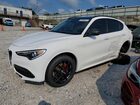 2020 Alfa Romeo Stelvio White vin: ZASPAKAN7L7C74672