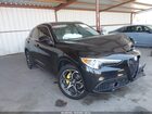 2019 Alfa Romeo Stelvio Ti Lusso Awd Черный vin: ZASPAKBN0K7C49321