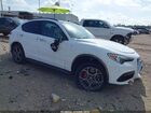 2023 Alfa Romeo Stelvio Ti Awd White vin: ZASPAKBN1P7D54683