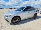2021 Alfa Romeo Stelvio Ti Silver vin: ZASPAKBN8M7D19859