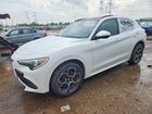2021 Alfa Romeo Stelvio Ti White vin: ZASPAKBN9M7D03802