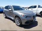 2021 Alfa Romeo Stelvio Ti Awd Gray vin: ZASPAKBN9M7D09731