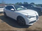 2022 Alfa Romeo Stelvio Ti Awd White vin: ZASPAKBNXN7D40990