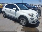 2017 Fiat 500x Lounge Fwd White vin: ZFBCFXDB9HP607536