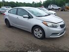2016 Kia Forte Lx Silver vin: knafk4a63g5527412