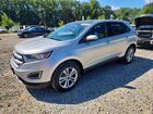 2016 Ford Edge Sel Silver vin: 2FMPK4J93GBB24877