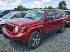 2017 Jeep Patriot Latitude Maroon vin: 1C4NJRFBXHD179250