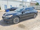 2017 Honda Accord Hybrid Black vin: JHMCR6F35HC007820