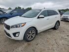 2016 Kia Sorento Sx V6 White vin: 5XYPKDA51GG080195