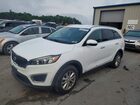 2017 Kia Sorento Lx Белый vin: 5XYPGDA33HG255824