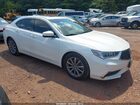 2018 Acura Tlx   White vin: 19UUB1F30JA010592