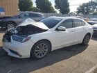 2018 Acura Tlx White vin: 19UUB1F37JA004644