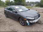 2021 Honda Civic Ex Gray vin: 19XFC1F31ME001552