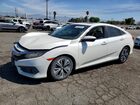 2017 Honda Civic Ex White vin: 19XFC1F34HE020246