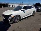 2019 Honda Civic Ex White vin: 19XFC1F37KE203518