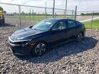 2017 Honda Civic Ex Черный vin: 19XFC1F47HE001280