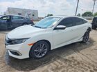 2020 Honda Civic Exl White vin: 19XFC1F76LE012483