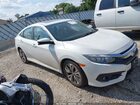 2016 Honda Civic Ex-l Белый vin: 19XFC1F77GE040749
