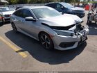 2016 Honda Civic Touring Серебряный vin: 19XFC1F96GE023961