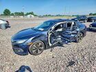 2016 Honda Civic Touring Gray vin: 19XFC1F9XGE013157