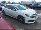 2016 Honda Civic Lx White vin: 19XFC2F51GE019965