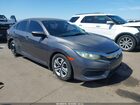 2016 Honda Civic Lx Gray vin: 19XFC2F51GE058765