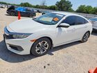 2017 Honda Civic Lx White vin: 19XFC2F52HE013464