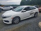 2017 Honda Civic Lx White vin: 19XFC2F52HE223711