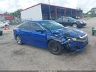 2018 Honda Civic Lx Blue vin: 19XFC2F52JE010988