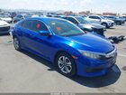 2017 Honda Civic Lx Blue vin: 19XFC2F54HE016933