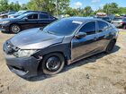 2016 Honda Civic Lx Gray vin: 19XFC2F55GE045940